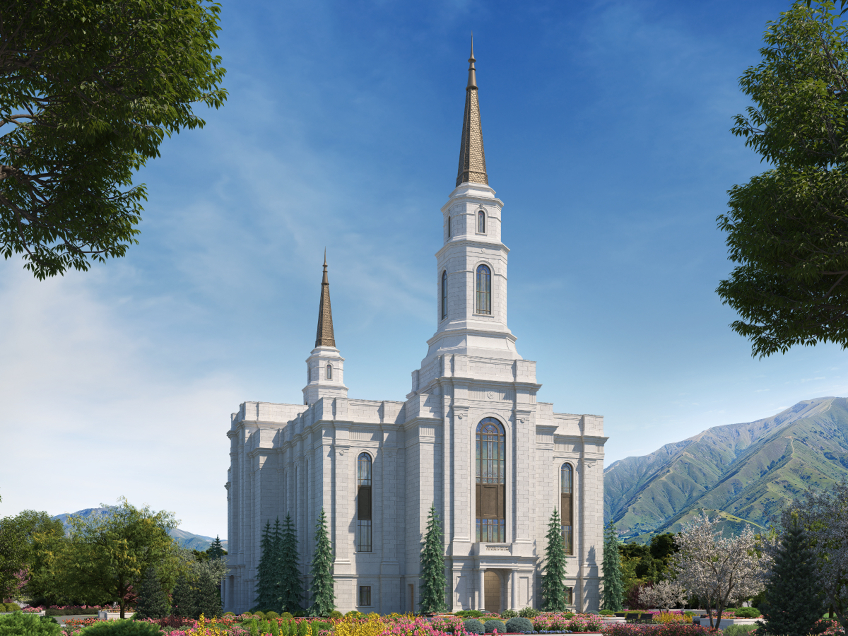 First look: The Church of Jesus Christ of Latter-day Saints releases rendering of Spanish Fork Utah Temple